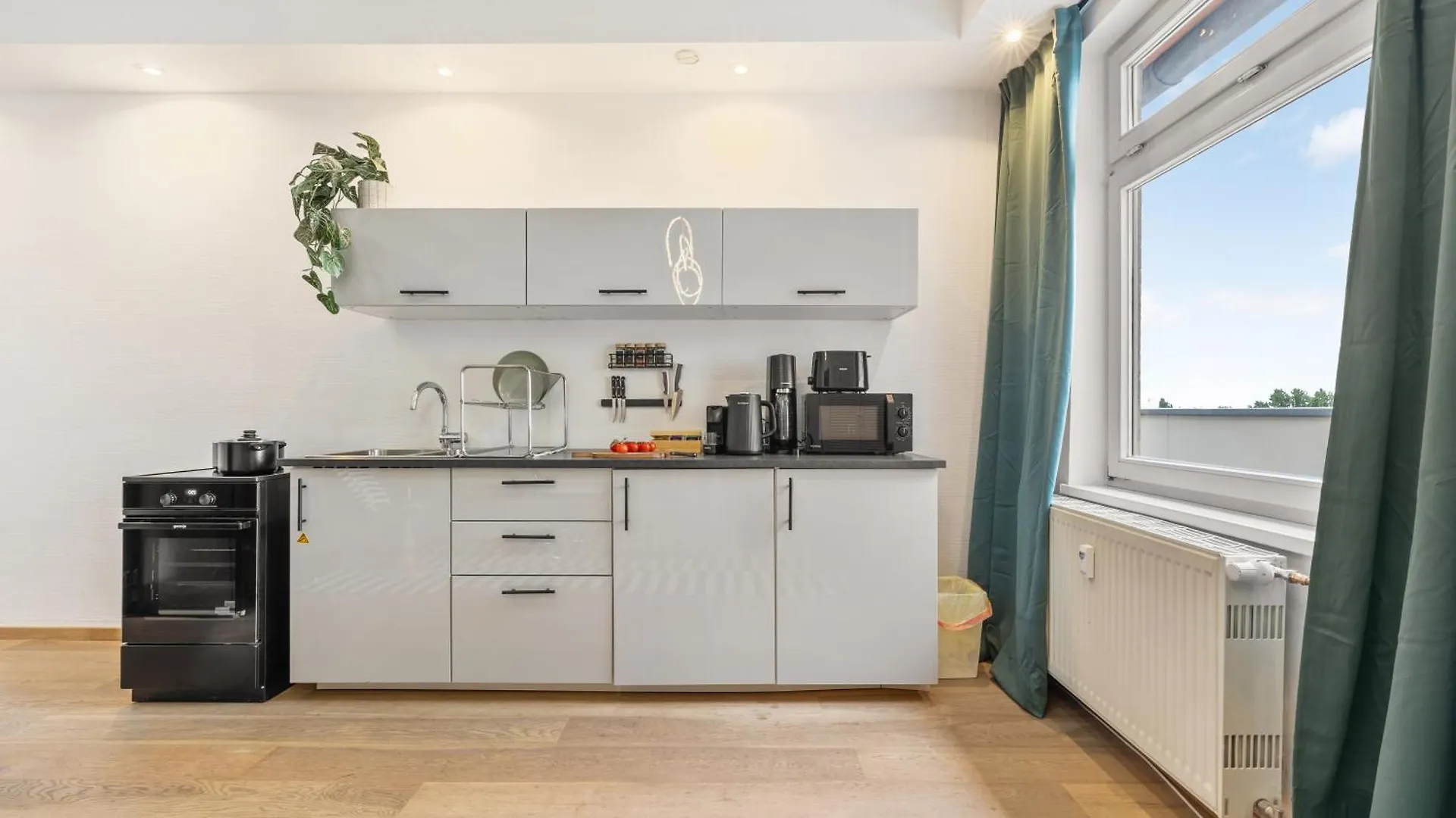 Urban Loft - 180 Skyline Balkon - 2 Sz - Hbf Lägenhet Berlin