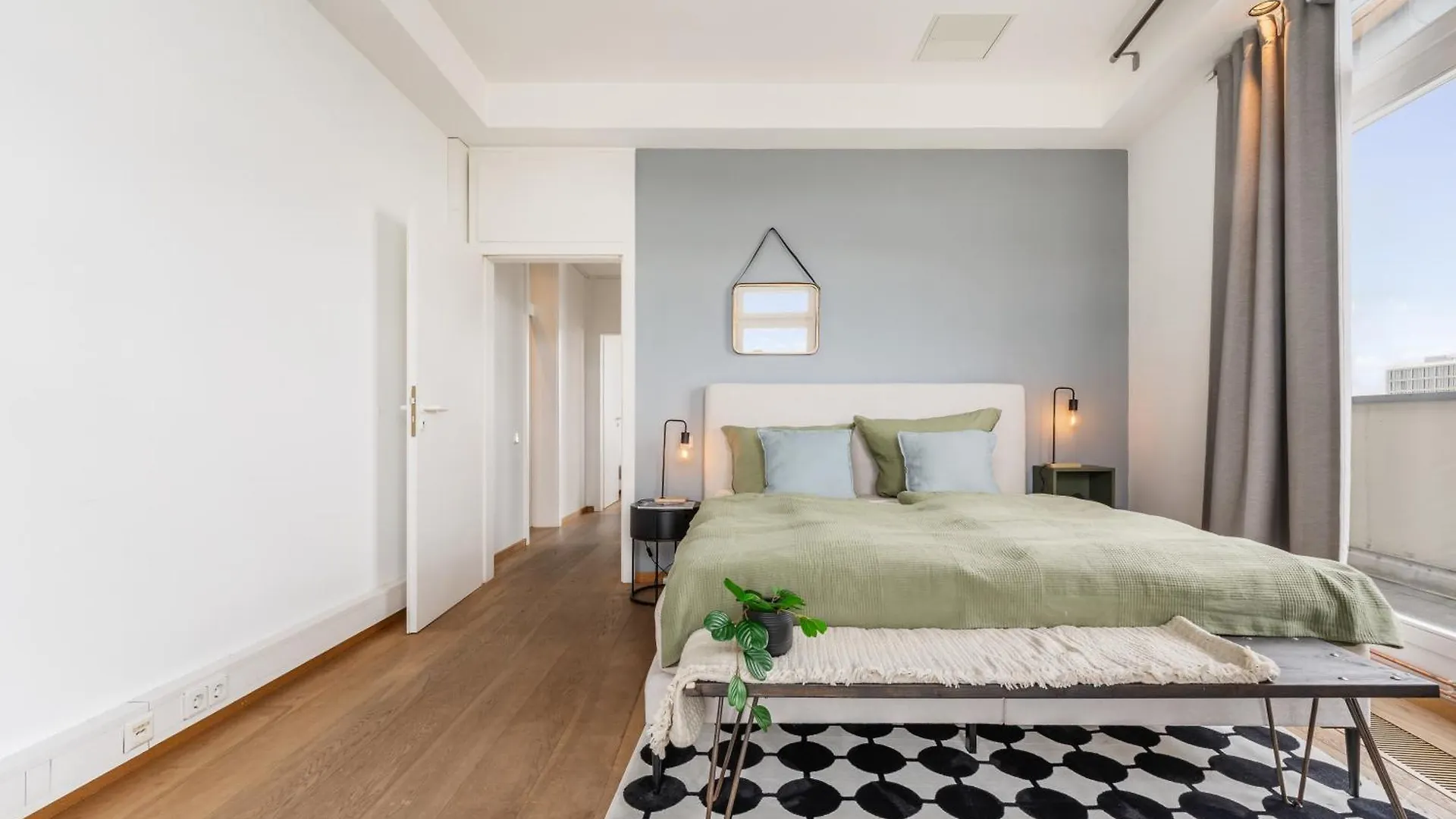 ベルリンUrban Loft - 180 Skyline Balkon - 2 Sz - Hbfアパートメント アパート ベルリン
