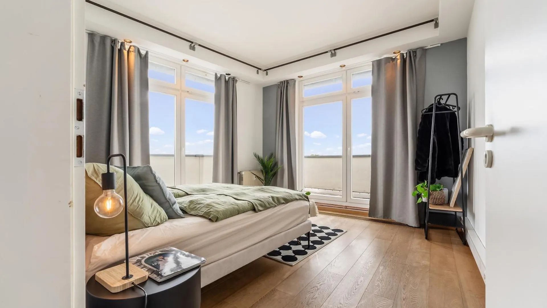 ベルリンUrban Loft - 180 Skyline Balkon - 2 Sz - Hbfアパートメント 0*, ベルリン